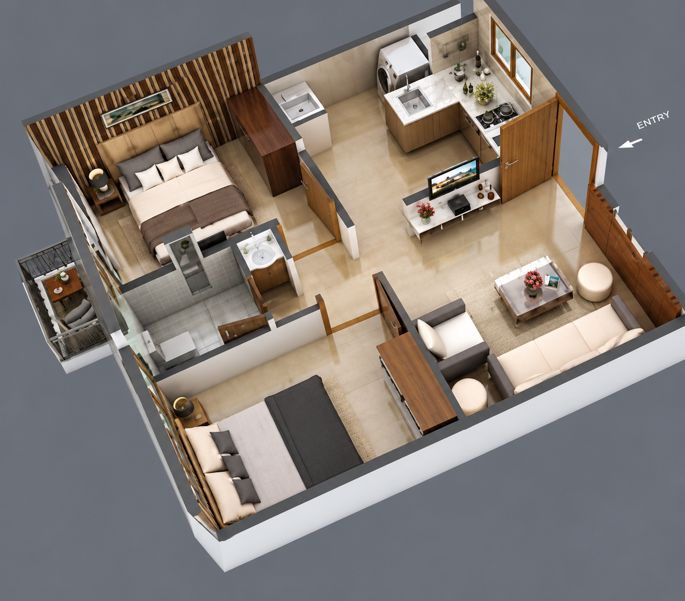 blockB 2bhk