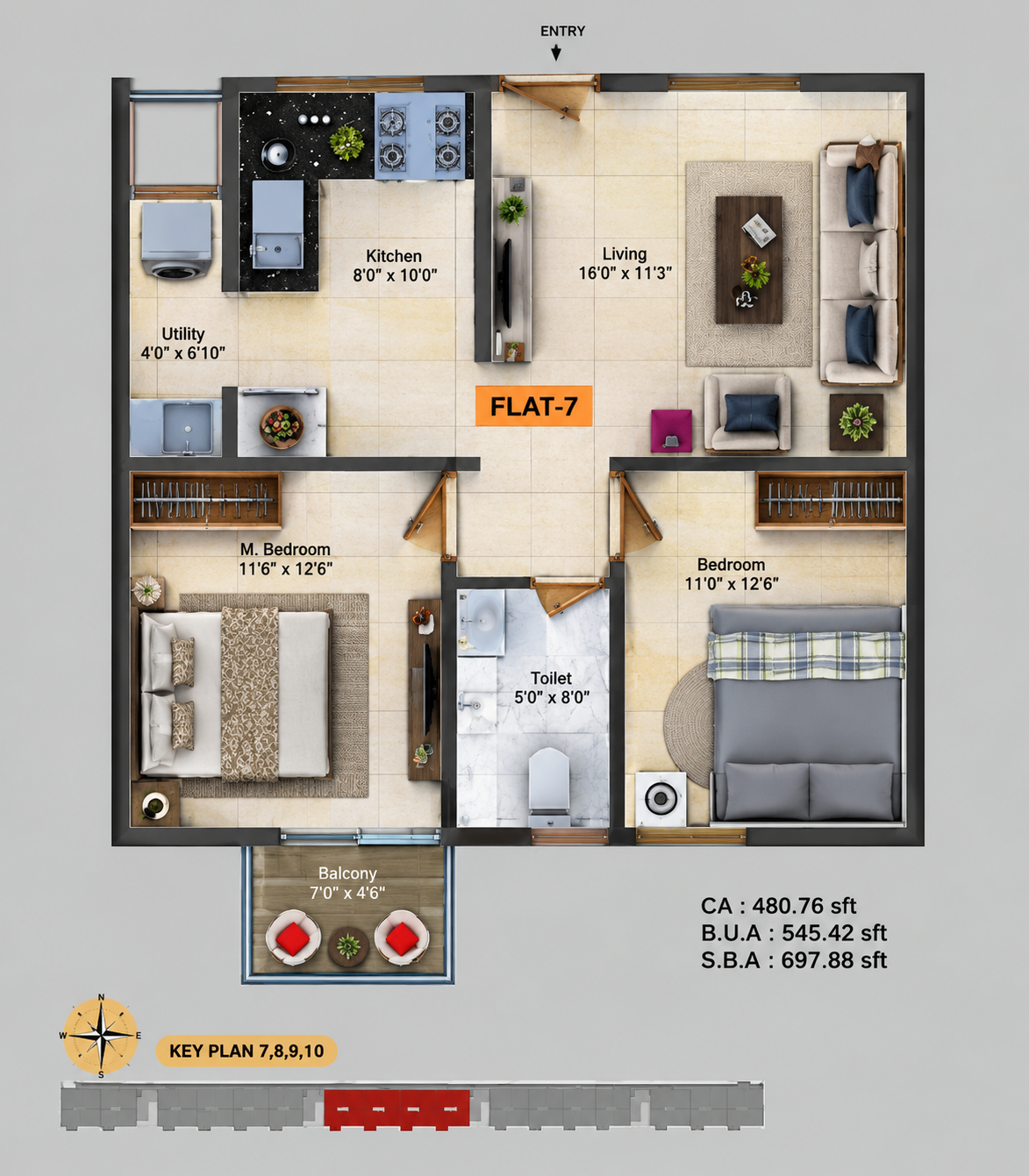 blockB flat7
